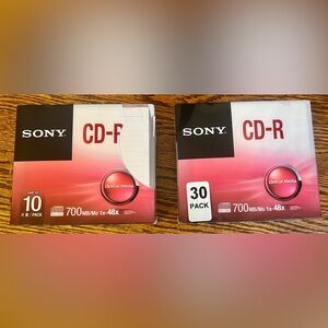 Sony CD-R 700mB 10 pack + 10 pack in original packaging